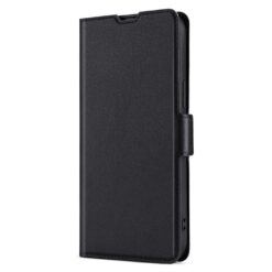 Peňaženkové puzdro Voltage case čierne – Motorola Moto G77