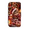 Lacné Kryty | Knižkové puzdro Creative Case 94 Vianočný pes – Samsung Galaxy A12 | Lacné Kryty