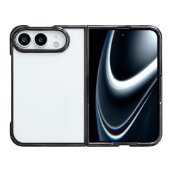 Ochranný kryt Colorful Acrylic case čierny – Apple iPhone Duo