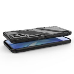 Lacné Kryty | Odolný Kryt Punk armor case čierny – Xiaomi Mi 11 Lite | Lacné Kryty
