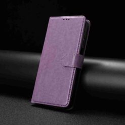 Lacné Kryty | Peňaženkové puzdro Solid fialové – Motorola Moto G57 / Moto G57 Power / Moto G67 Power | Lacné Kryty