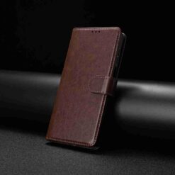 Peňaženkové puzdro Solid hnedé – Motorola Moto G57 / Moto G57 Power / Moto G67 Power | Lacné Kryty Lacné Kryty | Peňaženkové puzdro Solid hnedé – Motorola Moto G57 / Moto G57 Power / Moto G67 Power | Lacné Kryty