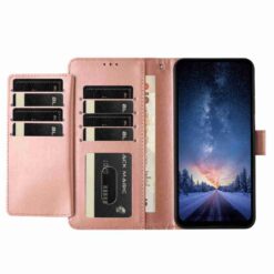 Lacné Kryty | Peňaženkové puzdro Solid ružové – Motorola Moto G57 / Moto G57 Power / Moto G67 Power | Lacné Kryty